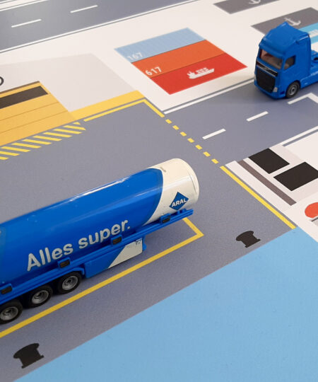 Luluche - Le meilleur tapis avec des routes pour les petites voitures